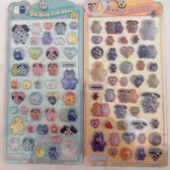 正規品 モジョジョジョ　うるちゅるポップシール　mojojojo 2点セット