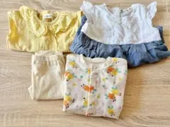 ベビー服　女の子　ロンパース　夏服　まとめ売り　70サイズ　半袖