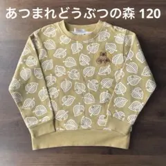 あつまれどうぶつの森 総柄トレーナー たぬきち 120のサムネイル