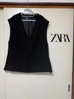 ZARA ザラ✨ベスト ジレ サイズXS ブラック