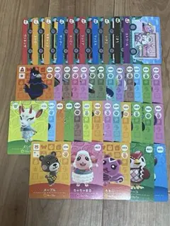 k*.様 あつ森　とび森　どう森　あつまれどうぶつの森amiiboカード　41枚