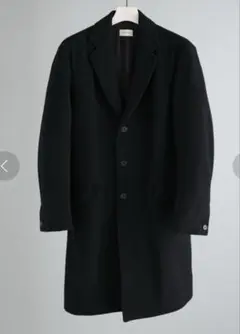 極美品✨ ATTACHMENT カシミヤ混 平二重メルトン チェスターコート