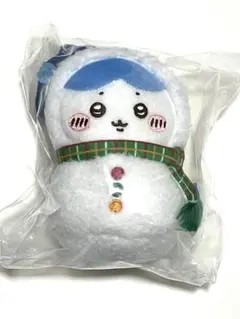 ハチワレ マスコット 雪だるま