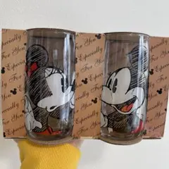 ミッキー ミニー ドナルド デイジー グラス4個セット