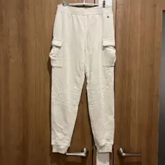 Champion スウェット　ホワイト ジョガーパンツ　裏起毛