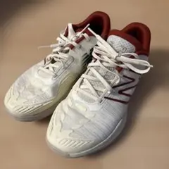 New Balance 996 ホワイト/レッド