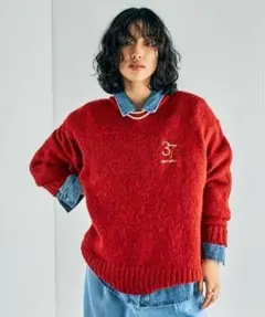 本日限定価格！LEPSIM 3ゲージブークレロゴプルオーバー