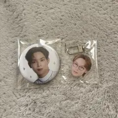 JO1 與那城奨 缶バッジ 顔面アクリルキーホルダー カプセルトイ