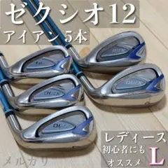 【初心者 にオススメ レディース L】ゼクシオ12 アイアン 8本 XXIO12 初心者 にオススメ レディース L】ゼクシオ12 アイアン 8本 XXIO12