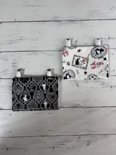 入園入学準備 移動ポケット アリス柄 2個セット