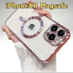 iPhoneケース iPhone12 Magsafeクリアピンク 透明ケース
