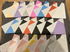 折り紙 サンタクロース 30個セット 保育教材 ハンドメイド