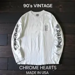 ✩オールド✩CHROME HEARTS　クロムハーツ　ロンT✩Mシルバーロゴ 2026年最新】クロムハーツ ロンt 90sの人気アイテム - メルカリ