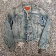 美品　マウジー ライトブルーデニムジャケット