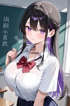 m259 AIイラスト　かわいい　A4ポスター