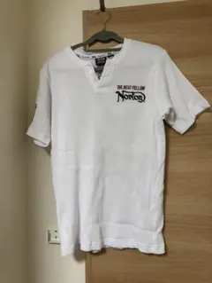Norton ワッフルヘンリーTシャツ　白