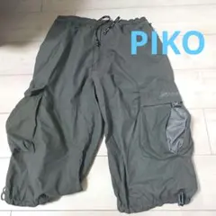 Piko カーゴパンツ　オリーブ　L 古着　７分丈　ハーフパンツのサムネイル