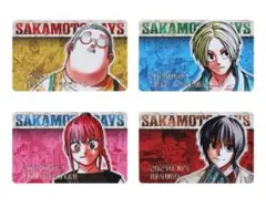 サカモトデイズ バースデイコレクションカード ジャンプショップ 4種類セットｃ