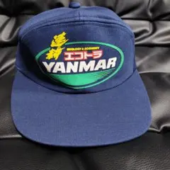 デッドストック ヤンマー エコトラ 帽子 キャップ レトロ 古着のサムネイル
