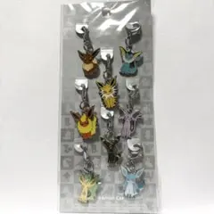 イーブイ＆イーブイ進化系 全国ずかんメタルチャーム　ポケモンセンター限定