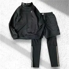 【フィラキッズ】上下セット プルオーバー パンツ 裏起毛 ポケット有 155