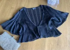 ★美品★MICHEL KLEIN ボレロ（黒）サイズ38 結婚式など