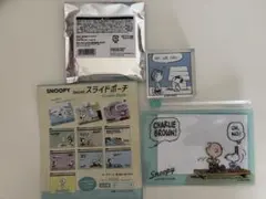 Snoopy シークレットスライドポーチ　ブラインドアクリルブロック