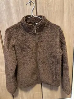 フリースジャケット サイズ140 ブラウン