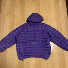 Supreme ダウンジャケット 紫 L micro down