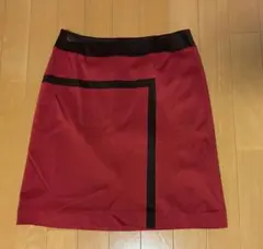 COUP DE CHANCE タイトスカート 赤 38
