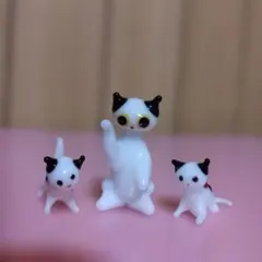 水引ꫛꫀꪝ✧‧˚猫ちゃん【猫26-40】8匹 パーツ - メルカリ