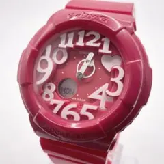 【美品 新品電池】CACIO Baby-G ネオンダイアルBGA-130 腕時計