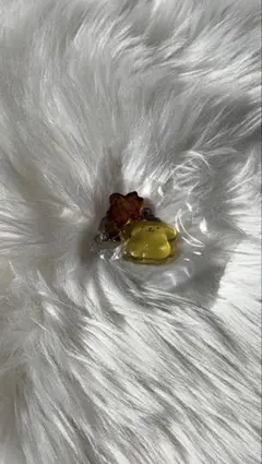 ガチャガチャ サンリオキャラクターズ なかよしドロップチャーム ポムポムプリン