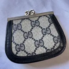 GUCCI グッチ GG柄 がま口 コインケース 小銭入れ