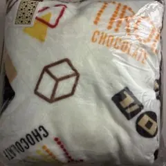 プライズ新品未開封未使用チロルチョコ 超BIGフランネル毛布