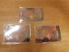 キャラクターイラストカード 3枚セット　我妻善逸