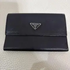 PRADA ブラック 三つ折り財布 お値下げしました。