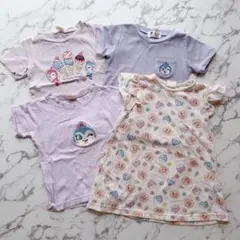 アンパンマン　コキンちゃんTシャツ と ワンピース セット♡ 95-100