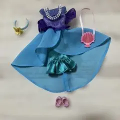 ディズニーファッションドール　洋服セット　アリエル