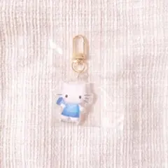 ハローキティ アクリルキーホルダー 青 ディアダニエル - メルカリ