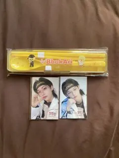 スキズカトラリーセット　ステッカー付き　フィリックス