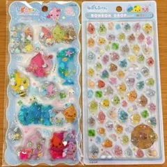 しずくちゃんボンボンドロップシールミニ&ウォーターシールSET