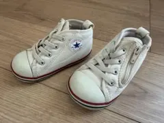 CONVERSE ALL STAR クリーム色 ベビーシューズ 14.0cm