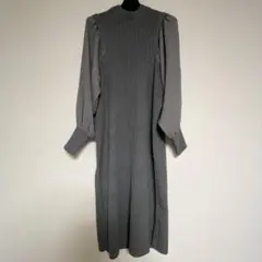 スコットクラブ 新品未使用 グレー ニットワンピース 9号