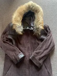 シープスキン ファー付きコート お値下げ❣️❗️