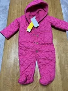 未使用　ポロ・ラルフ・ローレン キルティングロンパース 75㎝