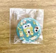 サンリオ　刺繍缶バッジ　けろけろけろっぴ