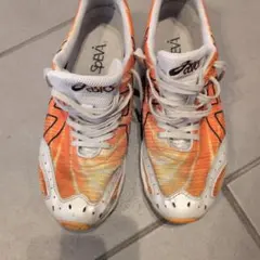 ASICS GEL-MATE ランニングシューズ オレンジ