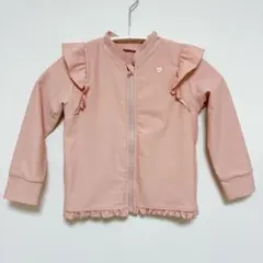 美品✨アプレレクール ラッシュガード 110 ピンク フリル　女の子 水着