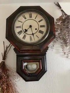 日本時計株式会社 JAPAN CLOCK MAKING CO.八角形 振り子時計 日本時計株式会社 JAPAN CLOCK MAKING CO.八角形 振り子時計 - メルカリ